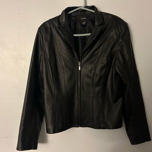 Alfani Vintage Leather Jacket